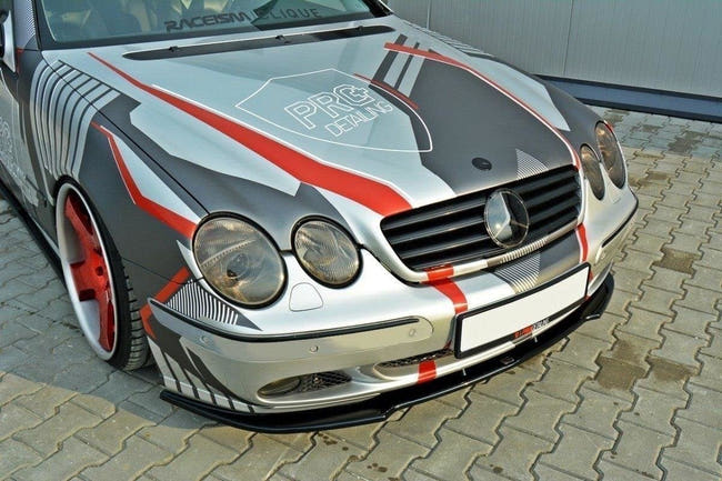 Maxton frontsplitter til Mercedes CL-CLASS C215 – blank sort – billede 1 af 5