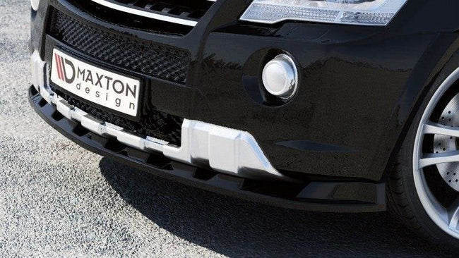 Maxton frontsplitter til Mercedes ML W164 AMG – blank sort – billede 1 af 3