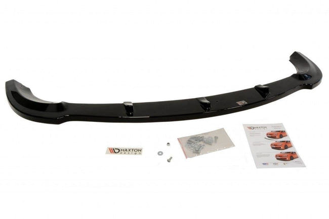 Maxton frontsplitter til Mercedes SL R230 AMG – blank sort – billede 2 af 3