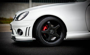 Maxton frontsplitter til Mercedes SLK R170 For AMG 204 Bumper – blank sort – billede 2 af 4