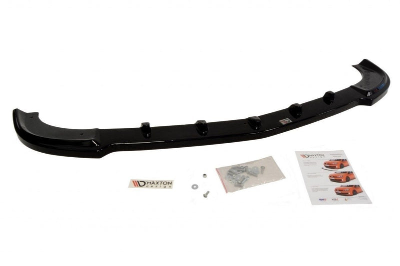 Maxton frontsplitter til Mercedes SLK R170 For AMG 204 Bumper – blank sort – billede 3 af 4