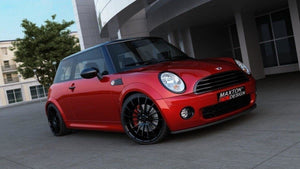 Maxton frontsplitter til Mini Cooper – blank sort – billede 1 af 3