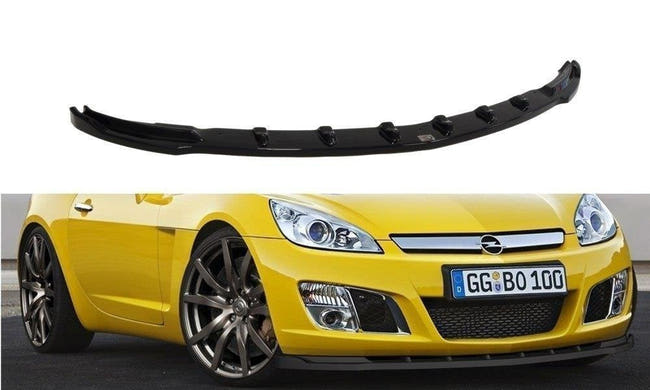 Maxton frontsplitter til Opel GT – blank sort – billede 1 af 3