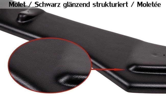Maxton frontsplitter til Opel Vectra C (for OPC Line, after Facelifting) – blank sort – billede 2 af 4