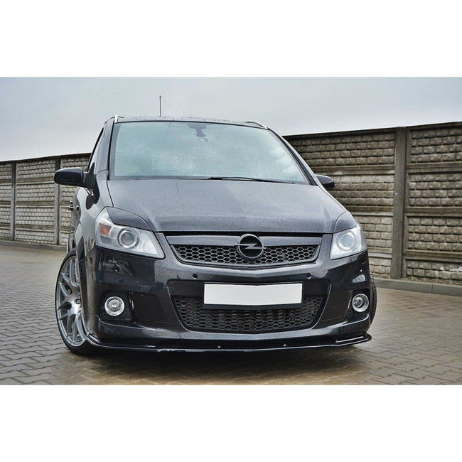 Maxton frontsplitter til Opel Zafira B OPC / VXR – blank sort – billede 2 af 7