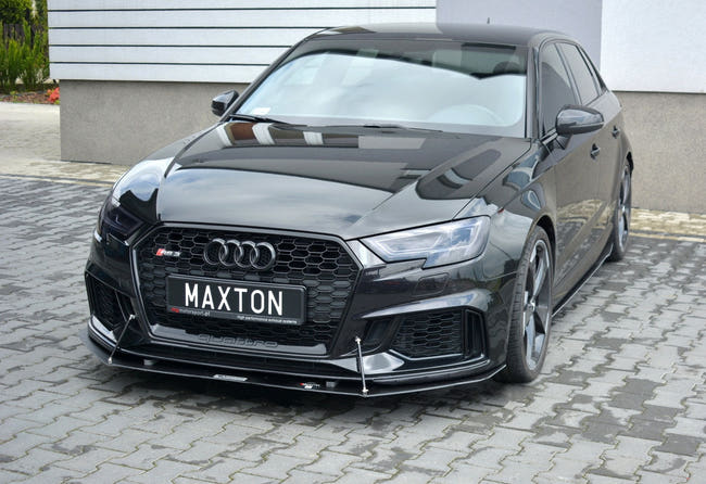 Maxton frontsplitter til Audi RS3 Sportback 8V Facelift – billede 1 af 6