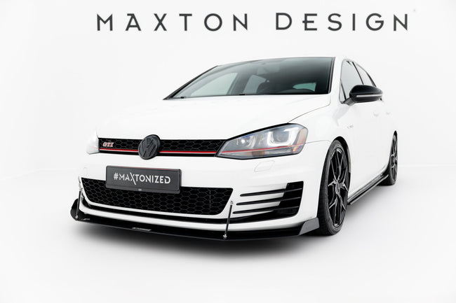 Maxton frontsplitter til Volkswagen Golf GTI / GTD Mk7 – billede 1 af 7