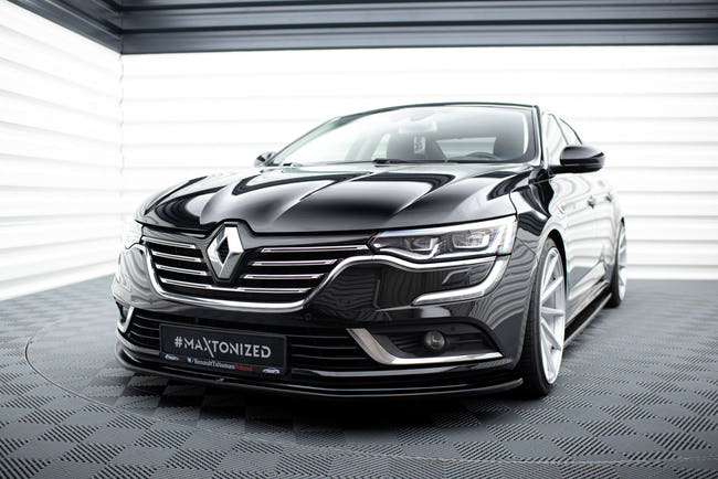 Maxton frontsplitter til Renault Talisman – blank sort – billede 1 af 5