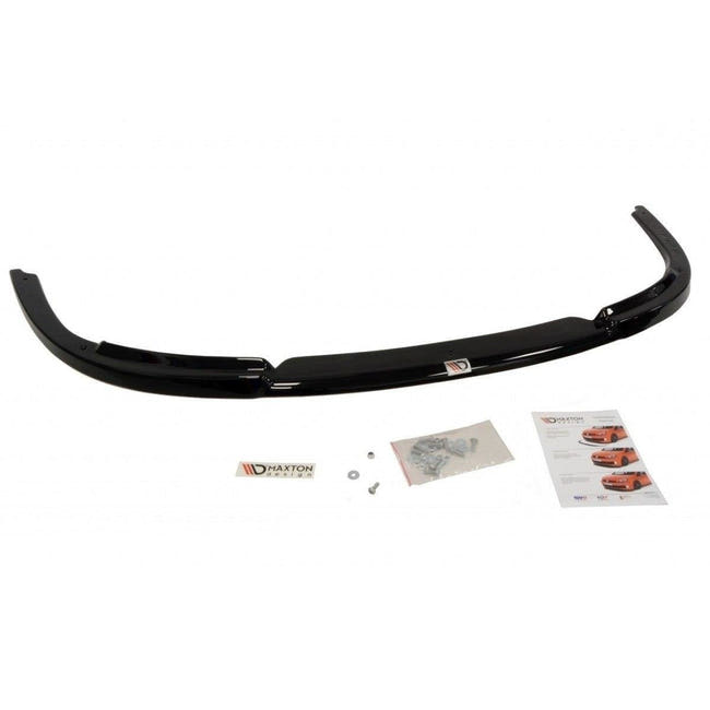 Maxton frontsplitter til Saab 9-3 Aero – blank sort – billede 2 af 3
