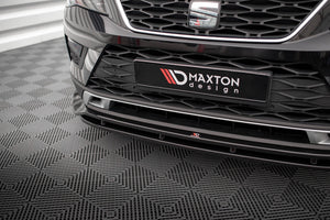 Maxton frontsplitter til Seat Ateca Mk1 – blank sort – billede 3 af 5