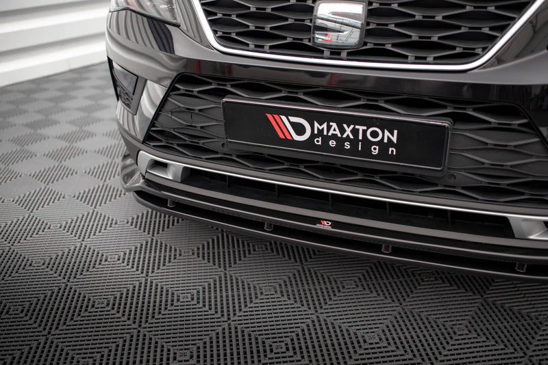 Maxton frontsplitter til Seat Ateca Mk1 – blank sort – billede 3 af 5