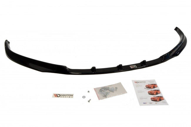 Maxton frontsplitter til Skoda Fabia Mk2 – blank sort – billede 2 af 3