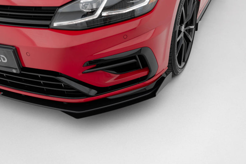 Maxton frontsplitter til Volkswagen Golf R / R-Line Mk7 Facelift – billede 4 af 7