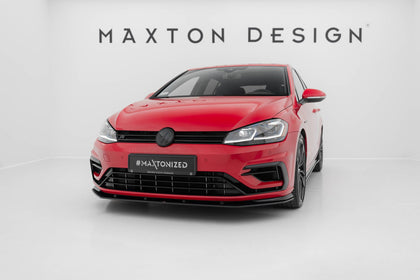 Maxton frontsplitter til Volkswagen Golf R / R-Line Mk7 Facelift – billede 1 af 6