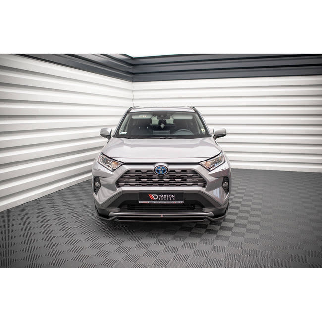Maxton frontsplitter til Toyota RAV4 Mk5 – blank sort – billede 2 af 5