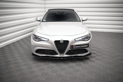 Maxton frontsplitter til Alfa Romeo Giulia Sport – blank sort – billede 2 af 5
