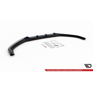 Maxton frontsplitter til Audi A4 B9 – blank sort – billede 5 af 5