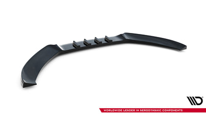 Maxton frontsplitter til Audi A4 Sedan / Avant B8 – blank sort – billede 4 af 4