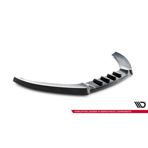 Maxton frontsplitter til Audi A4 Sedan / Avant B8 – blank sort – billede 2 af 4