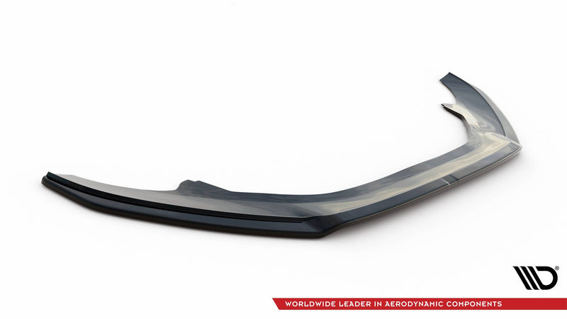Maxton frontsplitter til Audi A6 C7 – blank sort – billede 4 af 5