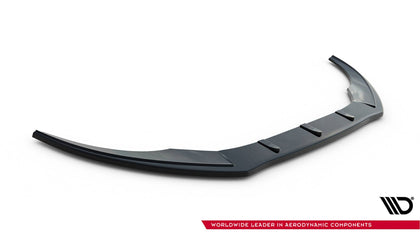 Maxton frontsplitter til Audi S6 / A6 S-Line C7 – blank sort – billede 4 af 5