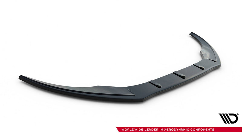 Maxton frontsplitter til Audi S6 / A6 S-Line C7 – blank sort – billede 4 af 5