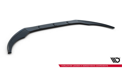 Maxton frontsplitter til Audi S6 / A6 S-Line C7 – blank sort – billede 5 af 5