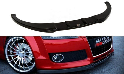 Maxton frontsplitter til Audi TT 8J – blank sort – billede 1 af 2