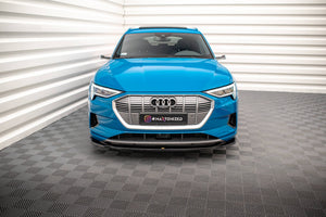 Maxton frontsplitter til Audi e-tron – blank sort – billede 2 af 6
