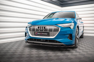 Maxton frontsplitter til Audi e-tron – blank sort – billede 1 af 6