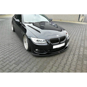 Maxton frontsplitter til BMW 3 E92 M-PACK Facelift – blank sort – billede 1 af 4