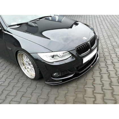 Maxton frontsplitter til BMW 3 E92 M-PACK Facelift – blank sort – billede 4 af 4