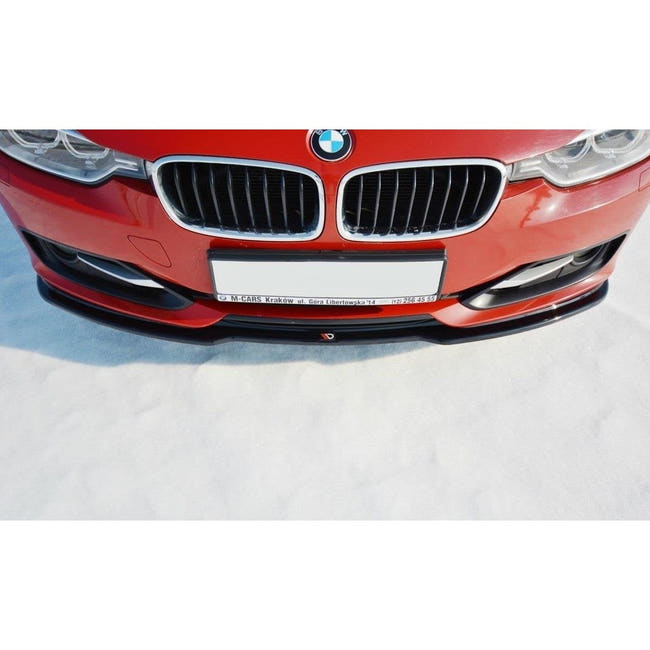 Maxton frontsplitter til BMW 3 F30 – blank sort – billede 2 af 4