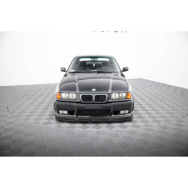 Maxton frontsplitter til BMW M3 / 3 M-Pack E36 Coupe – blank sort – billede 3 af 5
