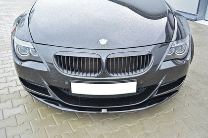 Maxton frontsplitter til BMW M6 E63 – blank sort – billede 3 af 7