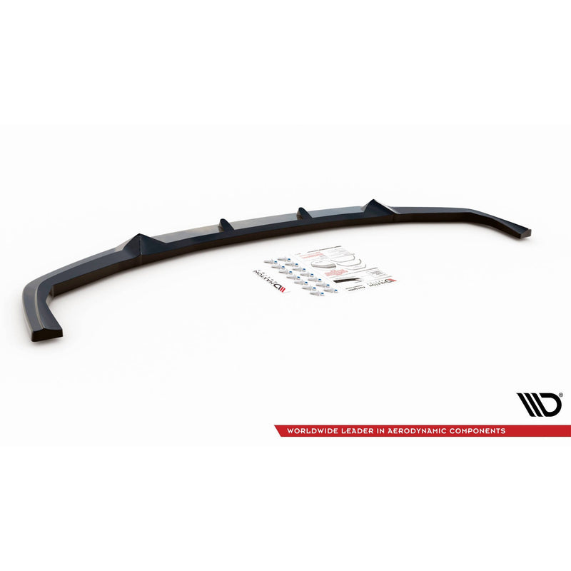 Maxton frontsplitter til BMW X5M F95 – blank sort – billede 5 af 5