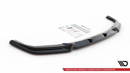 Maxton frontsplitter til BMW X5M F95 – blank sort – billede 4 af 5