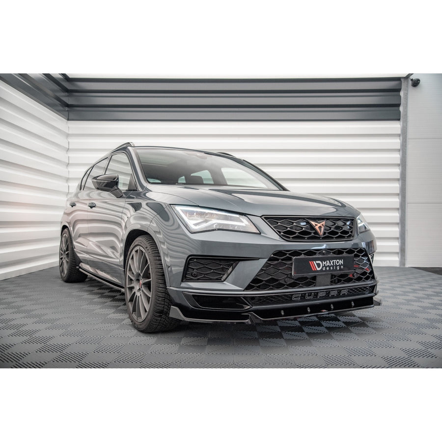 Maxton frontsplitter til Cupra Ateca Mk1 – blank sort – billede 1 af 7
