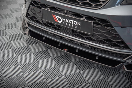 Maxton frontsplitter til Cupra Ateca Mk1 – blank sort – billede 5 af 7