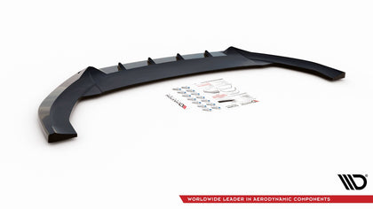 Maxton frontsplitter til Cupra Leon Mk1 – blank sort – billede 4 af 4