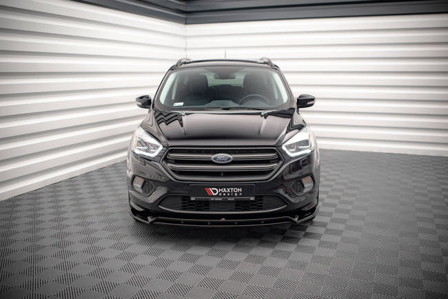 Maxton frontsplitter til Ford Escape ST-Line Mk3 – blank sort – billede 2 af 6