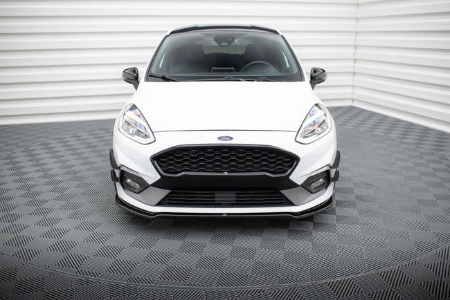 Maxton frontsplitter til Ford Fiesta Mk8 ST / ST-Line – blank sort – billede 2 af 6