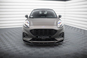 Maxton frontsplitter til Ford Puma ST / ST-Line Mk1 – blank sort – billede 2 af 5