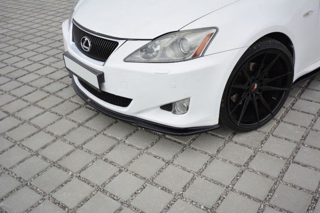 Maxton frontsplitter til Lexus IS Mk2 – blank sort – billede 1 af 7