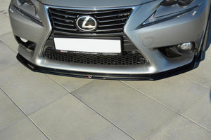 Maxton frontsplitter til Lexus IS Mk3 – blank sort – billede 3 af 6