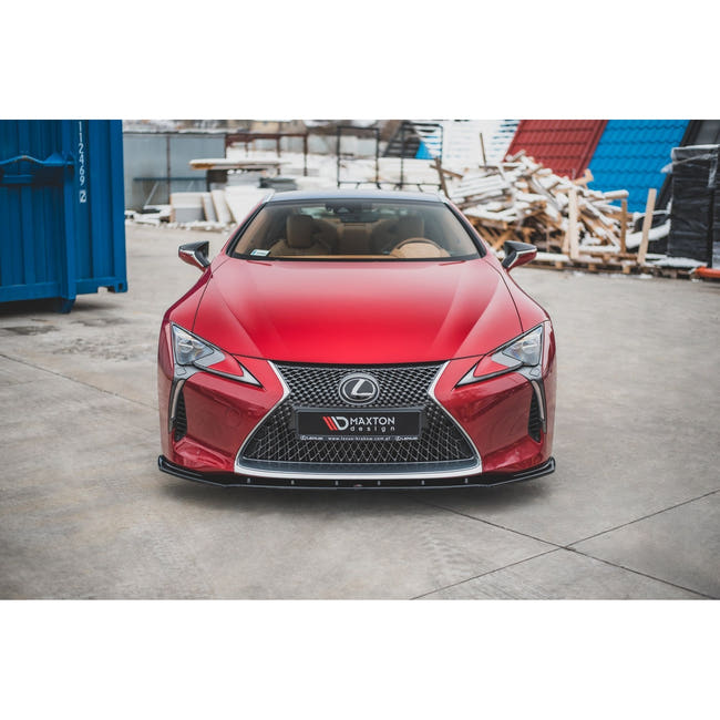 Maxton frontsplitter til Lexus LC 500 – blank sort – billede 1 af 5
