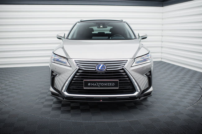 Maxton frontsplitter til Lexus RX Mk4 – blank sort – billede 2 af 4