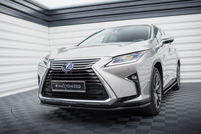 Maxton frontsplitter til Lexus RX Mk4 – blank sort – billede 1 af 4