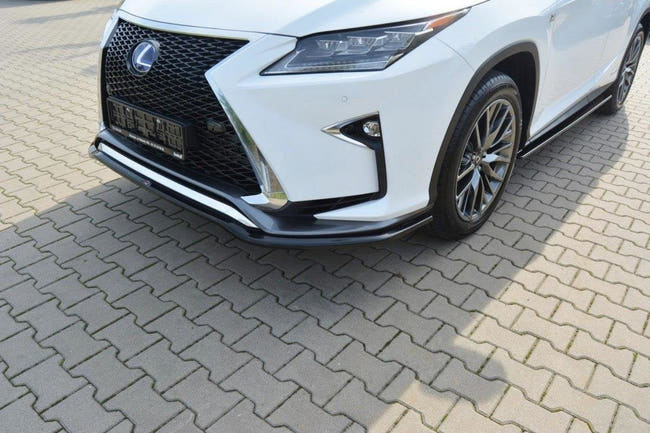 Maxton frontsplitter til Lexus RX Mk4 F-Sport – blank sort – billede 1 af 6