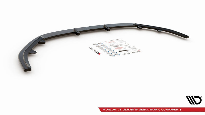 Maxton frontsplitter til Mazda CX-3 – blank sort – billede 4 af 4